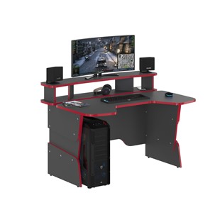 Стол для компьютера SKILLL STG 1390,  Антрацит/ Красный в Абакане