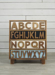 Комод Alphabeto Birch (RE-032ETG4) в Абакане
