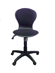 Детское вращающееся кресло Libao LB-C 03, цвет черный в Абакане
