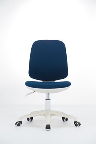 Детское крутящееся кресло LB-C 16, цвет синий в Абакане