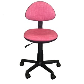 Детское крутящееся кресло Libao LB-C 02, цвет розовый в Абакане