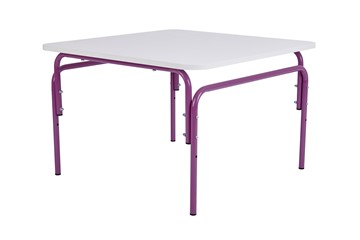 Растущий столик Фея Мой малыш, 0-1 гр., белый-фиолетовый в Абакане