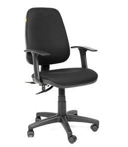 Кресло CHAIRMAN 661 Ткань стандарт 15-21 черная в Абакане
