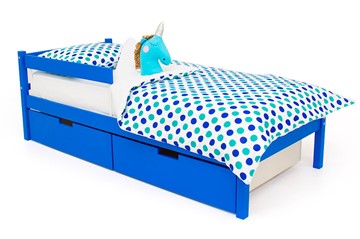 Кровать в детскую Skogen classic синяя в Абакане - предосмотр