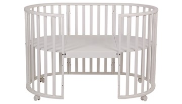 Детская кроватка-трансформер POLINI Kids Simple 905 Белый в Абакане - предосмотр 6
