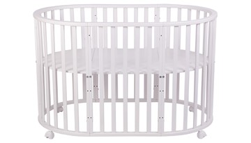 Детская кроватка-трансформер POLINI Kids Simple 930 Белый в Абакане - предосмотр 4