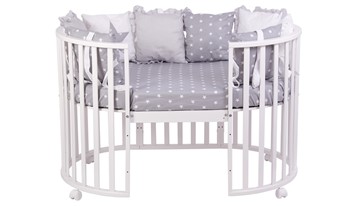 Детская кроватка-трансформер POLINI Kids Simple 930 Белый в Абакане - предосмотр 6