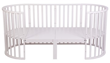 Детская кроватка-трансформер POLINI Kids Simple 930 Белый в Абакане - предосмотр 8