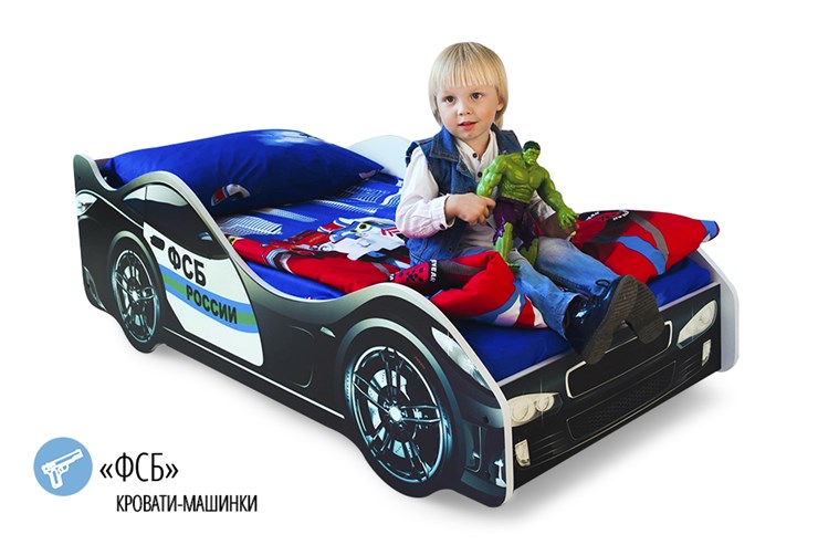 Кровать-машина детская ФСБ в Абакане - изображение 1