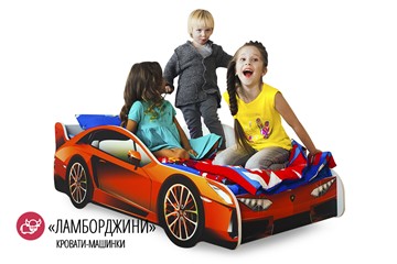 Детская кровать-машина Lamborghini в Абакане - предосмотр 4