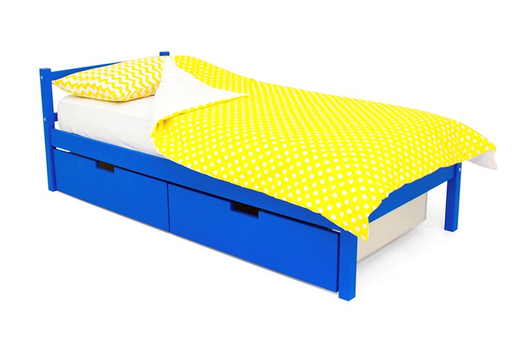 Кровать в детскую Skogen classic синяя в Абакане - изображение 3