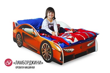 Детская кровать-машина Lamborghini в Абакане - предосмотр 1