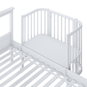 Кроватка-трансформер POLINI Kids Simple 120 Белый в Абакане - предосмотр 5
