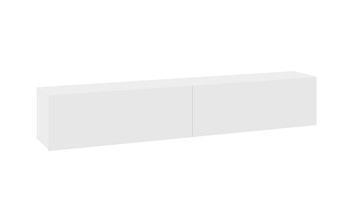 Шкаф настенный Порто (366) ТД-393.12.21 (Белый жемчуг/Белый софт) в Абакане