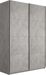 Шкаф 2-х дверный Прайм (ДСП/ДСП) 1400x570x2300, бетон в Абакане