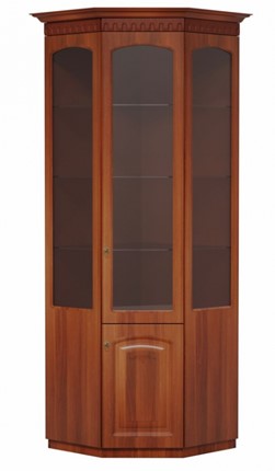 Угловой шкаф Гармония-4, витрина МЦН в Абакане - изображение