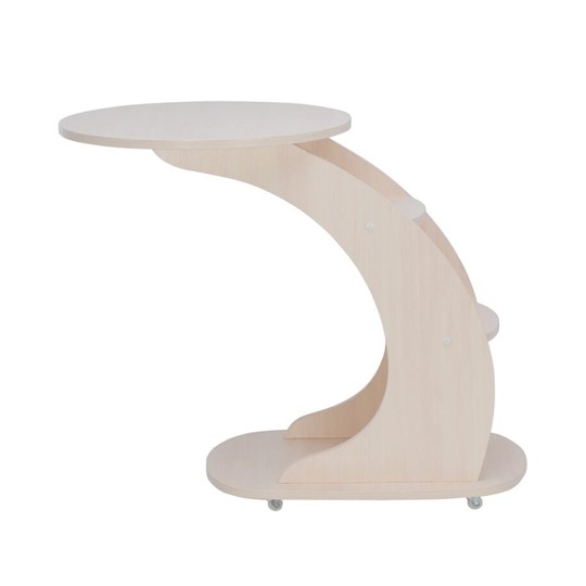 Подкатной стол Leset Стелс, цвет Молочный дуб в Абакане - изображение 2