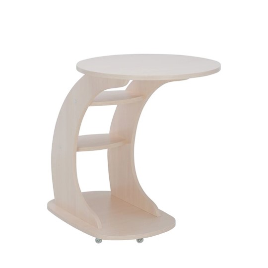Подкатной стол Leset Стелс, цвет Молочный дуб в Абакане - изображение 3