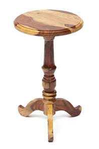 Кофейный стол Бомбей - 0237 палисандр, 35*35*60, натуральный (natural) арт.10046 в Абакане - предосмотр