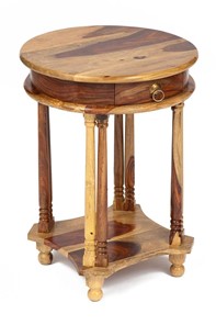 Кофейный столик Бомбей - 1149  палисандр, 45*45*60, натуральный (natural) арт.10049 в Абакане - предосмотр