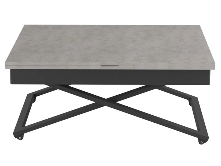 Складной стол-трансформер Генри, бетон чикаго/чёрный в Абакане - изображение 2