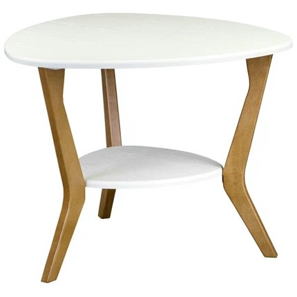 Круглый столик BeautyStyle-15 (белый/бук) в Абакане - изображение