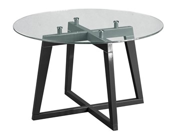 Стеклянный столик Рилле-445 (серый графит) в Абакане