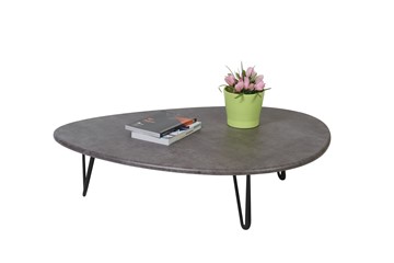 Журнальный столик Дадли, серый бетон в Абакане