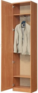 Шкаф одностворчатый 107 с выдвижной штангой, цвет Дуб Сонома в Абакане - предосмотр 1