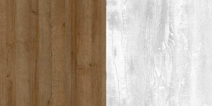 Угловой шкаф Пайн, ПП6, Дуб Крафт/Бетон Пайн в Абакане - изображение 2