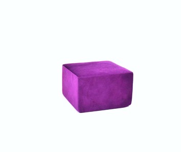 Пуф Тетрис 50х50, фиолетовый в Абакане