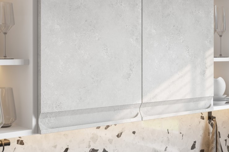 Угловой гарнитур Вельвет, бетон графит/бетон снежный в Абакане - изображение 4