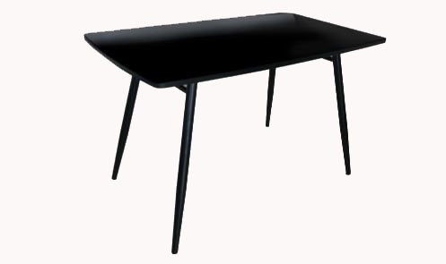 Обеденный стол Брик, черный в Абакане - изображение