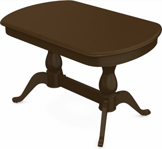 Кухонный стол раскладной Фабрицио-2 исп. Мыло 1600, Тон 4 (Морилка/Эмаль) в Абакане
