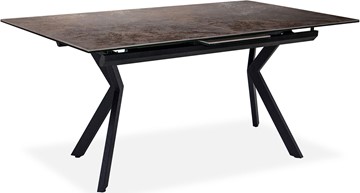 Раздвижной стол Бордо 2CX 160х90 (Oxide Moro/Графит) в Абакане