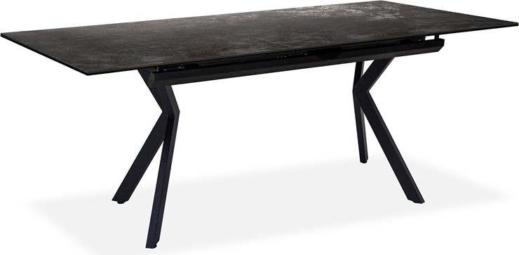 Раздвижной стол Бордо 3CX 180х95 (Oxide Nero/Графит) в Абакане - изображение 1