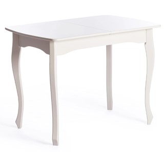 Раздвижной стол Caterina Provence, бук/мдф, 100+30x70x75, Ivory white арт.19129 в Абакане