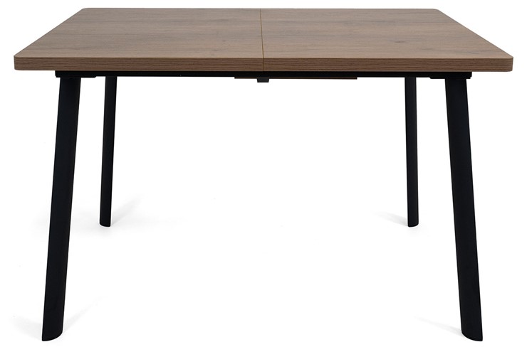 Кухонный стол раскладной Дали-1L(ноги черные, дуб табако) в Абакане - изображение 1