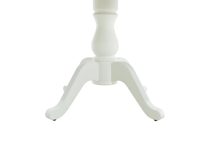 Кухонный раскладной стол Фабрицио-1 Glass, Круг 1000, фотопечать (Мрамор 11) в Абакане - изображение 9