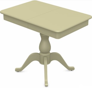 Кухонный раскладной стол Фабрицио-1 исп. Мини 1100, Тон 10 Покраска + патина с прорисовкой (на столешнице) в Абакане