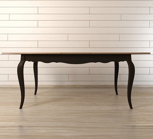 Кухонный стол раздвижной Leontina (ST9338BLK) Черный в Абакане - изображение 1