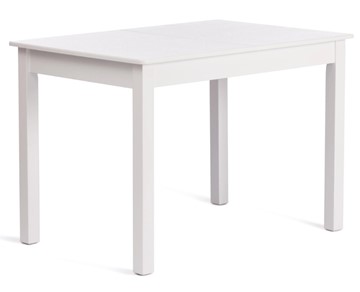 Кухонный раздвижной стол MOSS, бук/МДФ 110+30x68x75 Белый арт.20364 в Абакане