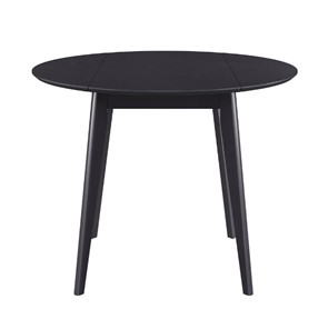 Кухонный стол раскладной Орион Drop Leaf 100, Черный в Абакане