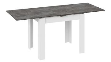 Кухонный стол раздвижной Промо тип 3 (Белый/Ателье темный) в Абакане - предосмотр 1