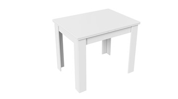 Обеденный раздвижной стол Промо тип 3 (Белый/Белый) в Абакане