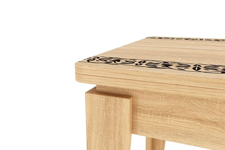 Кухонный стол раскладной Фантазия, дуб сонома в Абакане - изображение 4