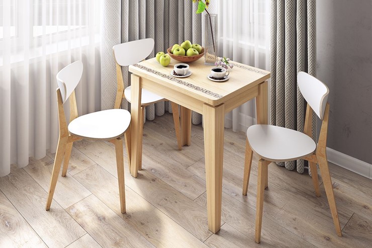 Кухонный стол раскладной Фантазия, дуб сонома в Абакане - изображение 5