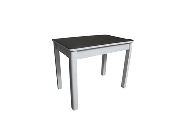 Кухонный раскладной стол Айсберг-1СТ белое-черное в Абакане - предосмотр