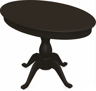 Обеденный раздвижной стол Фабрицио-1 исп. Эллипс, Тон 11 Покраска + патина (в местах фрезеровки) в Абакане