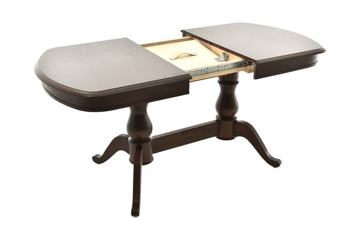 Кухонный стол раскладной Фабрицио-2 исп. Мыло 1600, Тон 9 (Морилка/Эмаль) в Абакане - изображение 1